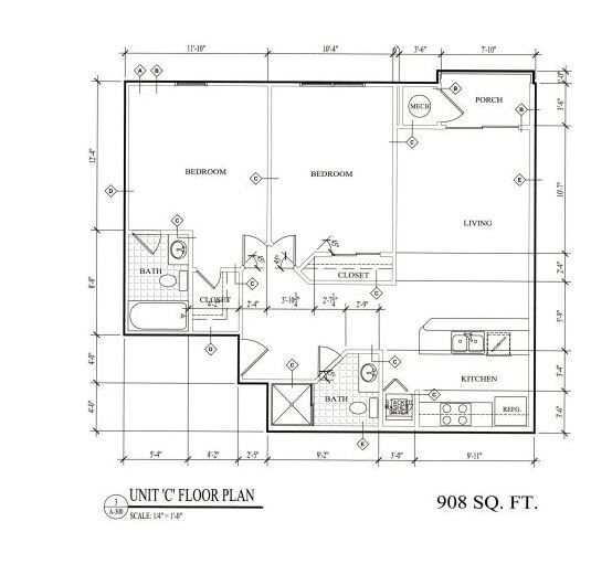 floor plan - 2083 Heckle St