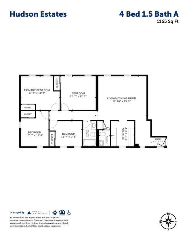 Floorplan - Hudson Estates
