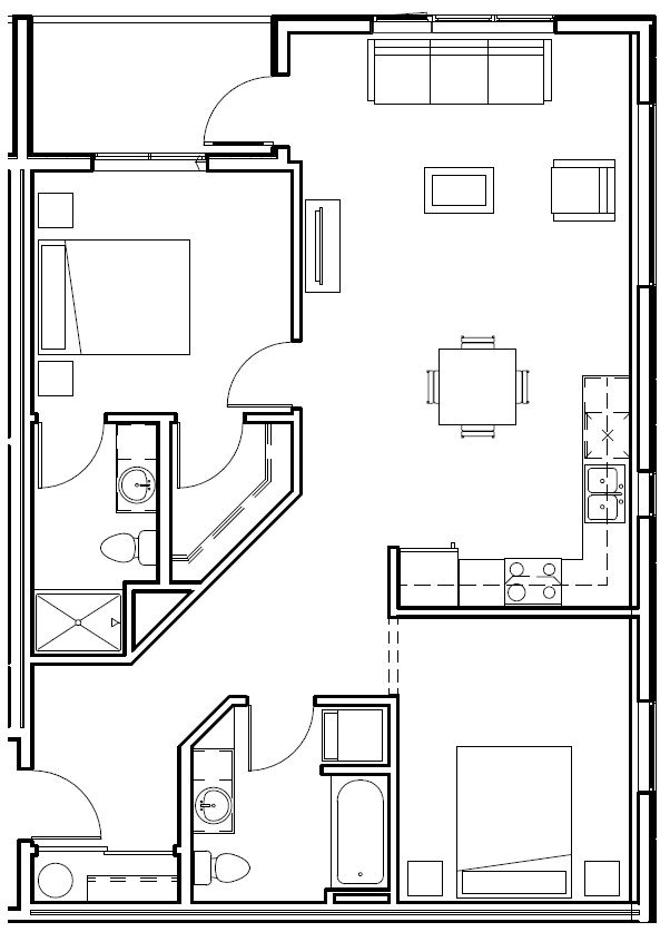 Floorplan - Sunset Terrace