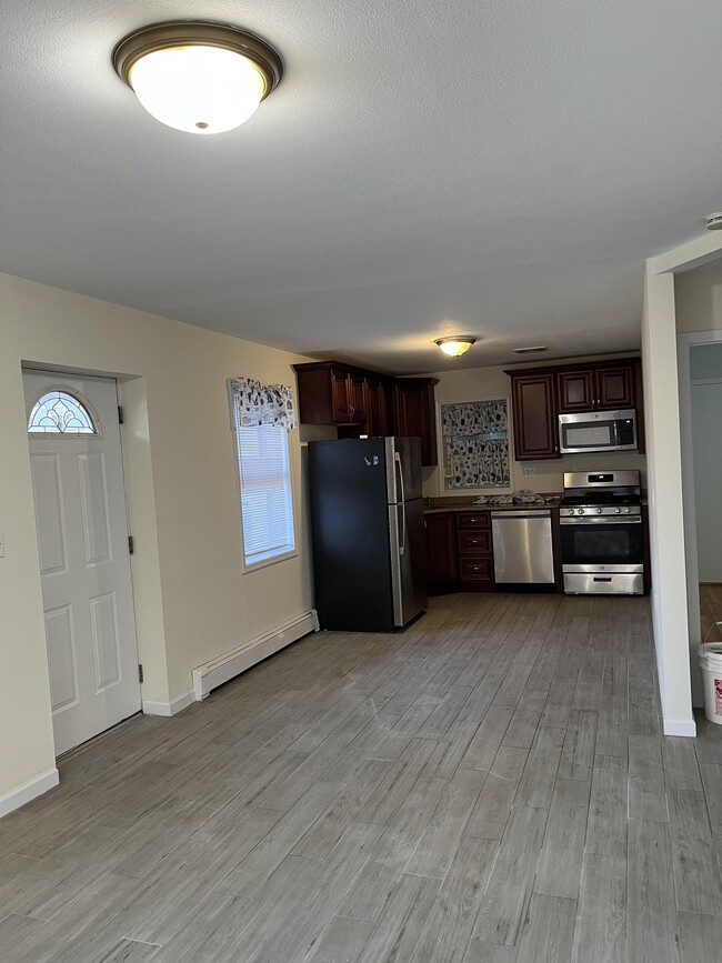 Kitchen from the living area - 37 Larkfield Rd