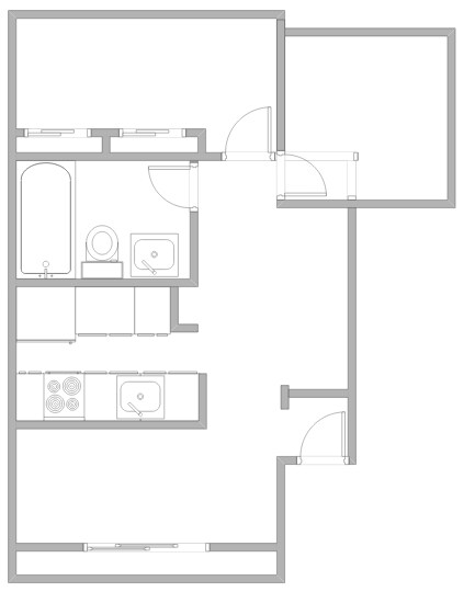 Floorplan - Maple Court Apartments