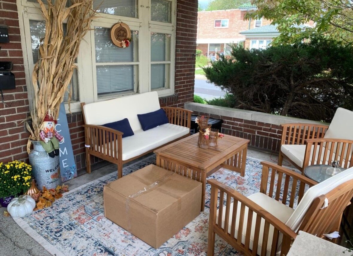 Shared covers front porch - 724 N 19th St