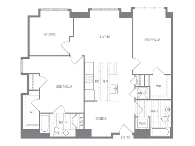 Floorplan - The Asher