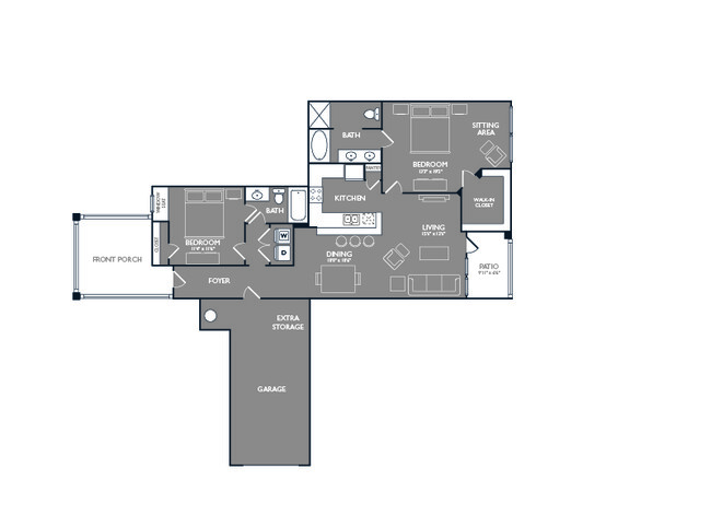 Floorplan - Villages of Briggs Ranch