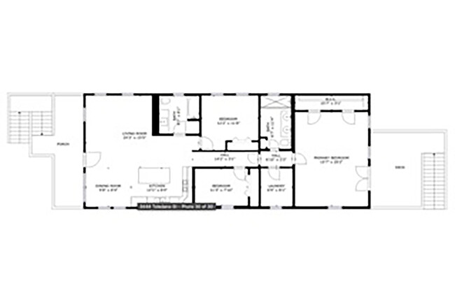 Floorplan - 3444 Toledano St