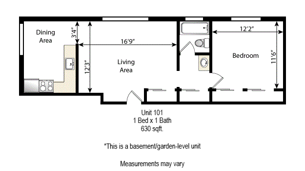 Floorplan - 1436 Williams