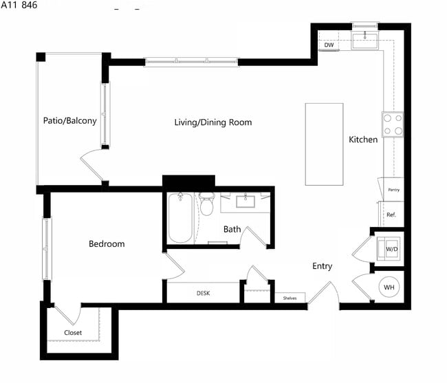A11 846 sqft Phase 2 - Olympus Latitude