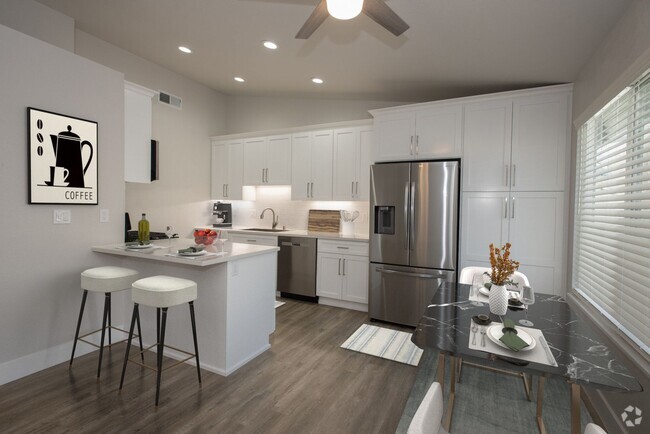 Renovated Kitchen - Meritage Apartments