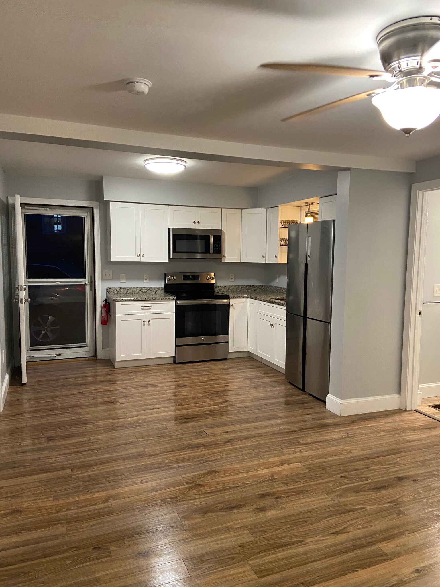 kitchen from living area - 123 Main St