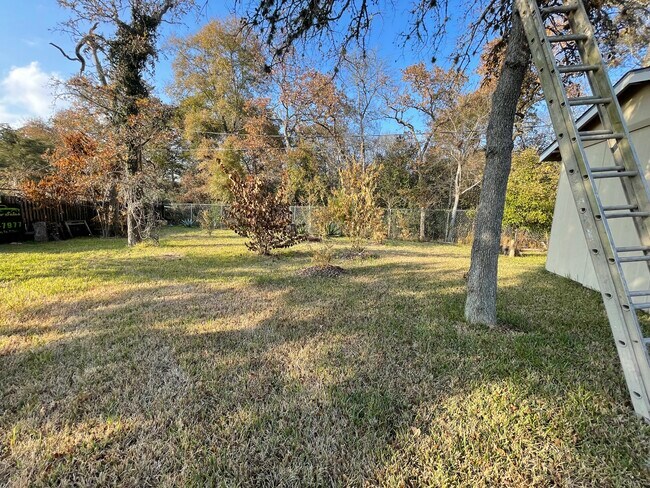 Backyard - 600 River Bend Dr