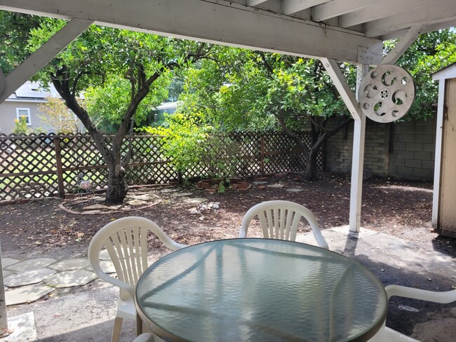 Private garden area - 5141 Biloxi Ave