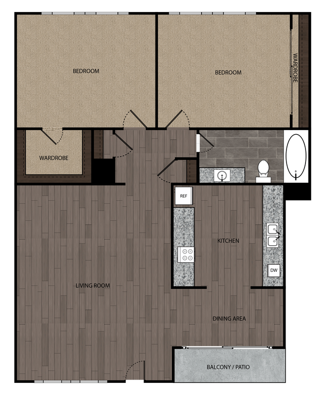 Floorplan - Vue at Montrose