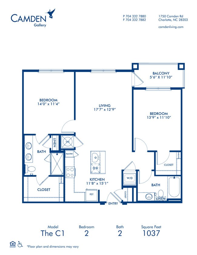 Floorplan - Camden Gallery
