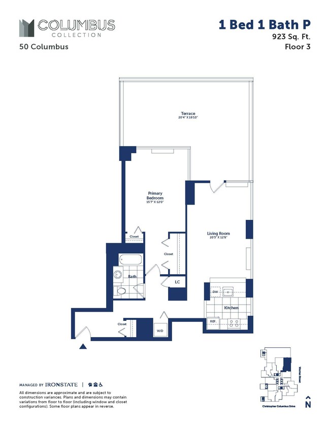 Floorplan - 50 Columbus