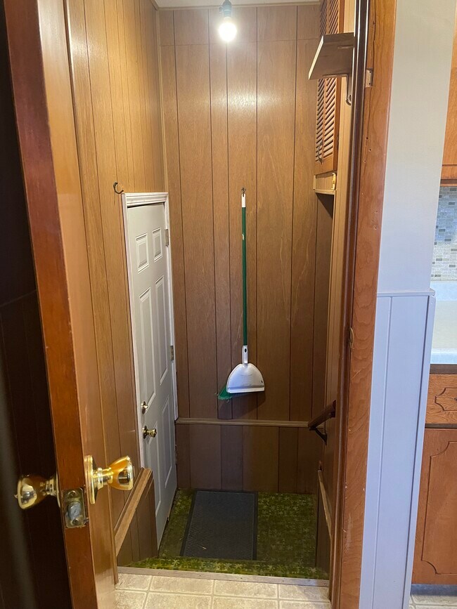 Left Door Goes Outside, Right Staircase to Basement - 556 E 5th St