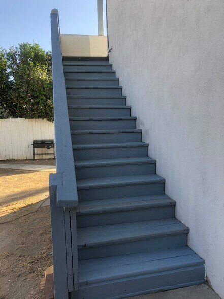 Stairs to get to the unit - 7223 Washington Ave
