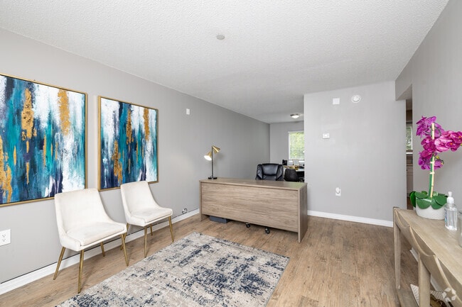 One-Bedroom, One-Bathroom Unit - Living Room - The Laurel