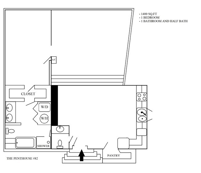 Penthouse 82 - Tennison Lofts