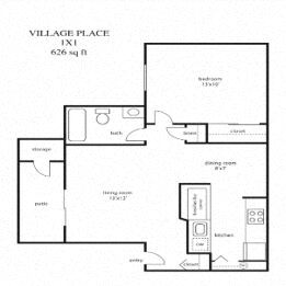 Floorplan - Village Place
