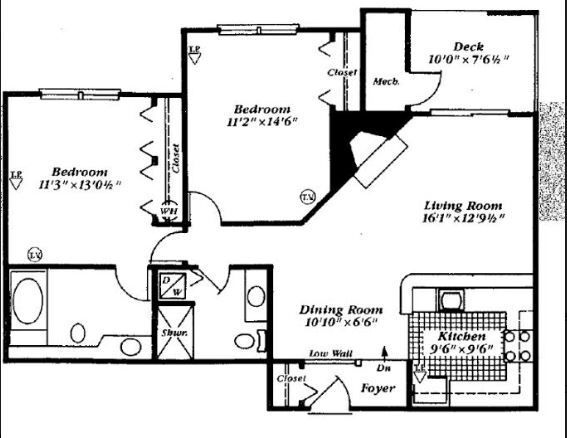 Floor Plan - 244 S Reynolds St