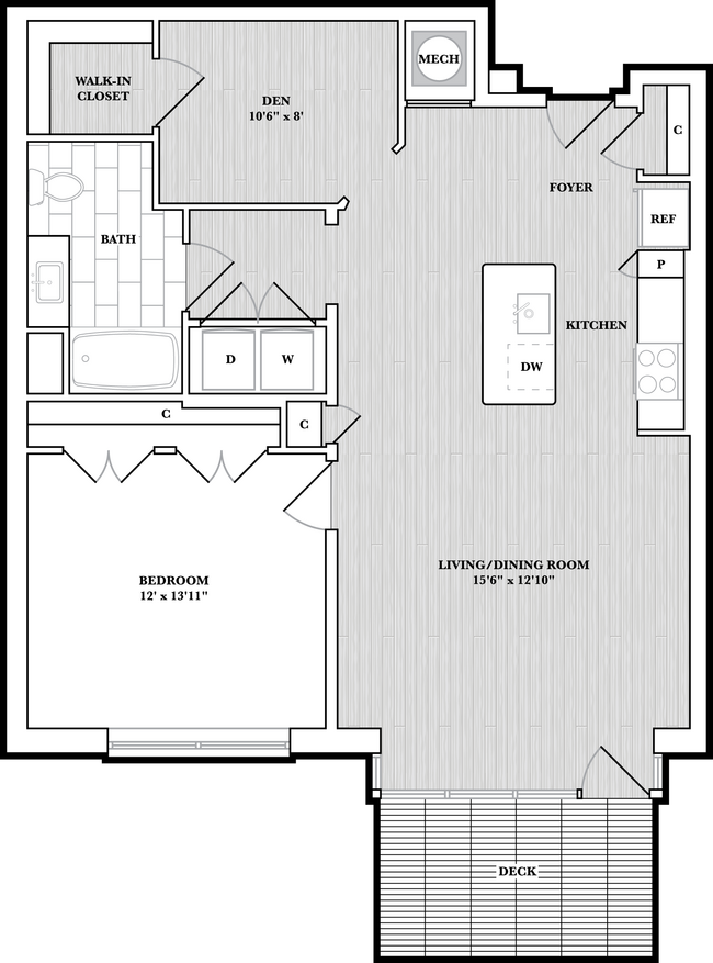 Floorplan - Cathedral Commons