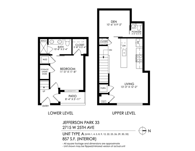Floorplan - Jefferson Park 33