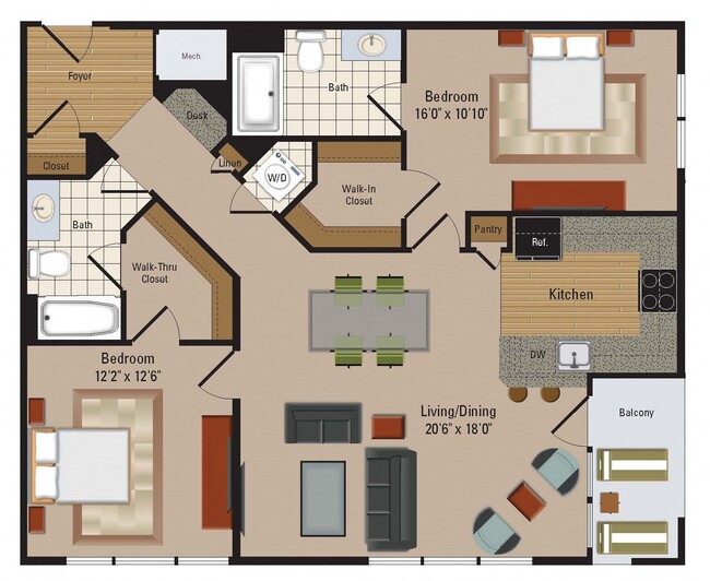 Floorplan - Windsor Leesburg