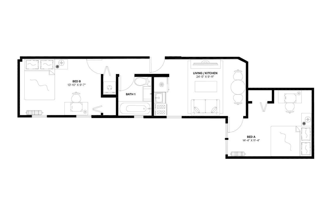 Building Photo - Room in Shared 2 bed/1 bath home