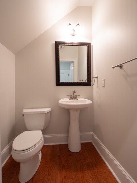 downstairs half bath - 1814 Tennyson Row