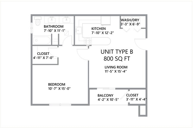 Floorplan - Green Gardens Townhomes & Apartments