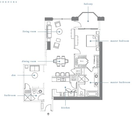 Floorplan - Gallery Condominiums