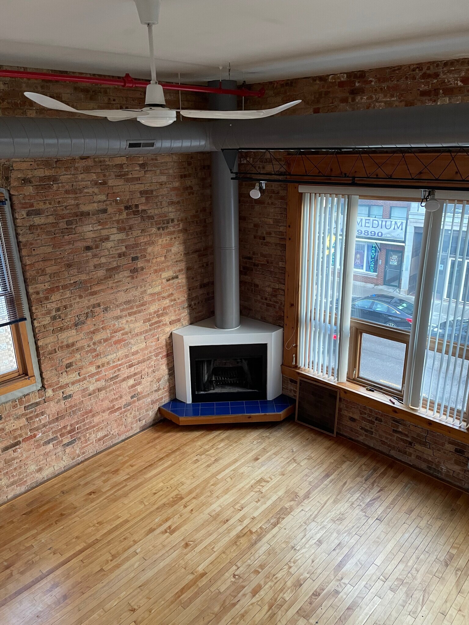 View from Loft - 1114 W Belmont Ave