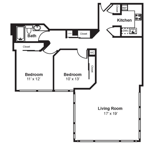 Floorplan - Renaissance Tower