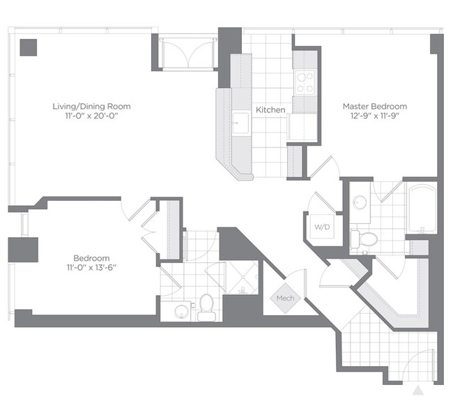 Floorplan - 220 Twentieth Street