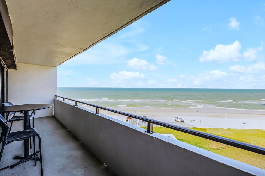 Beach front view from one of the balconies - 901 S Atlantic Ave