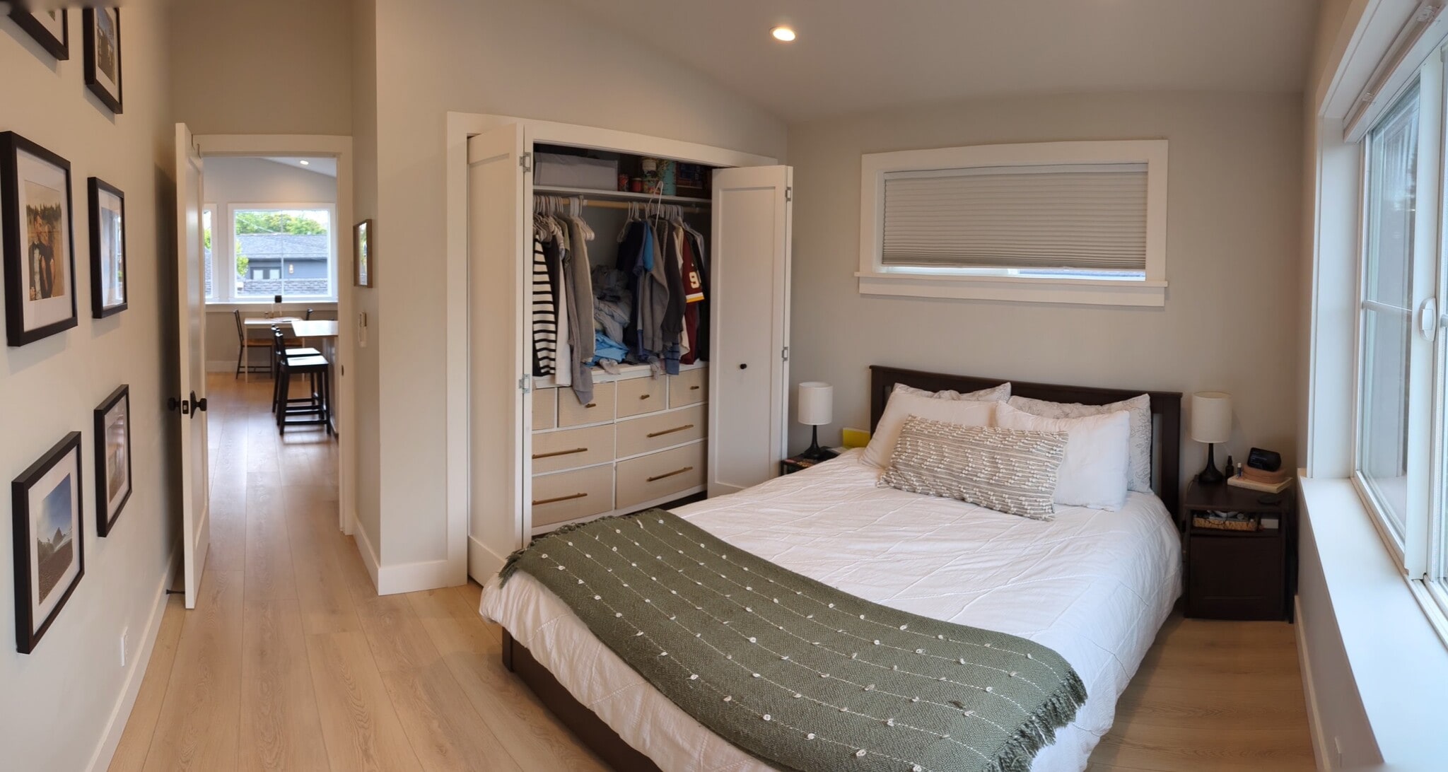 Bedroom #1 with large closet - 3240 29th Ave W