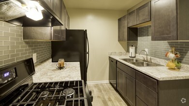 Completely renovated kitchen - Wellington at Western Branch Apartments