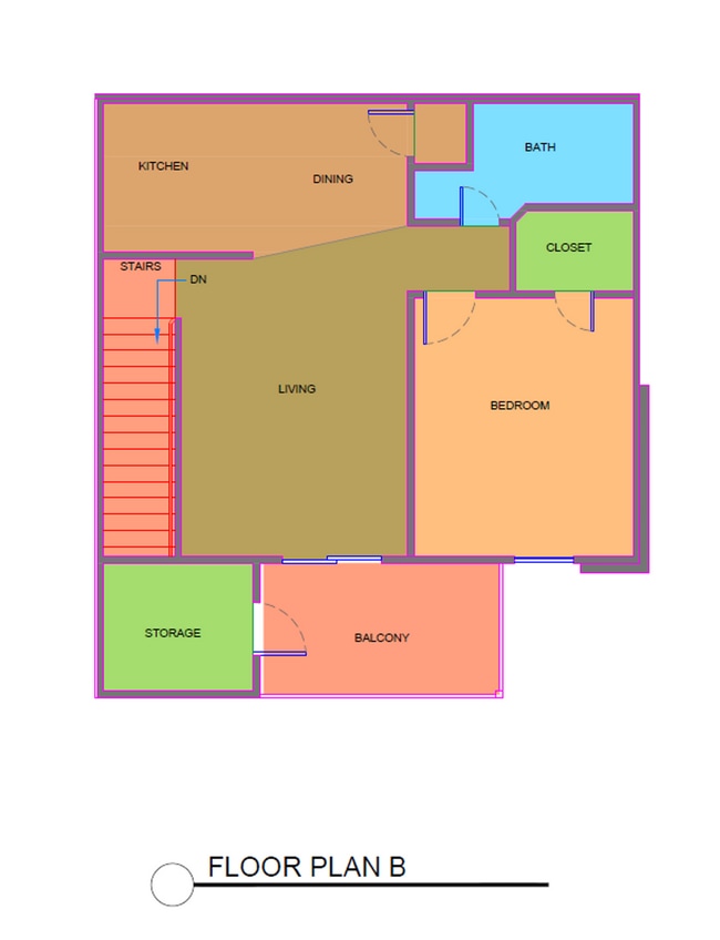 Floorplan - Westwood Townhomes and Apartments