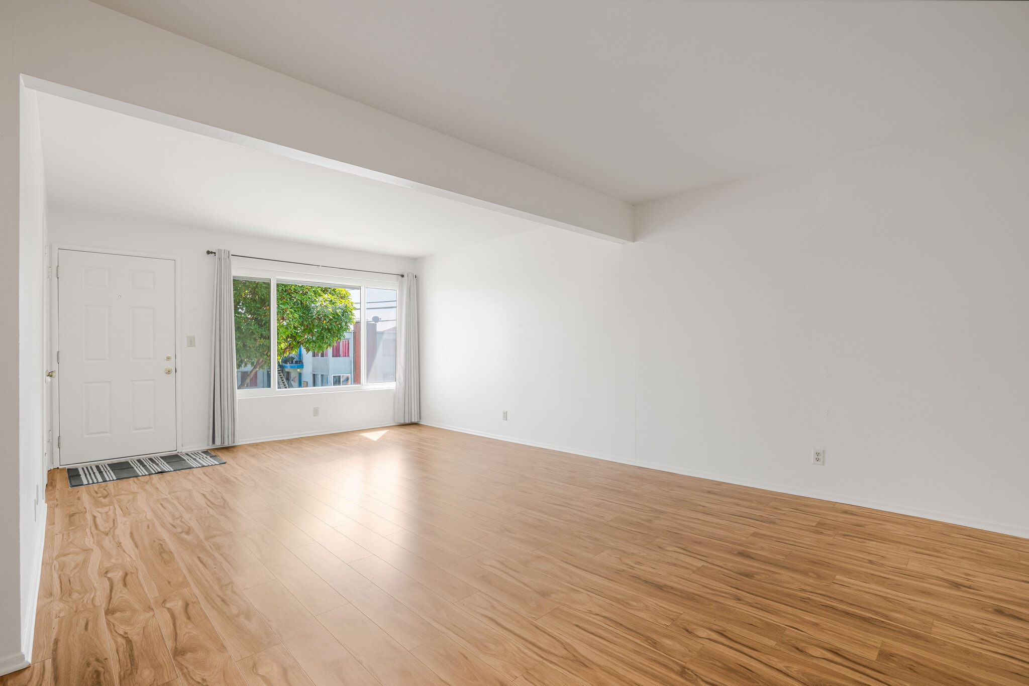 View of Living room from Dining Area - 200 Chester Way
