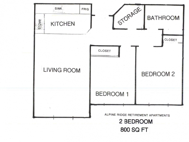 Floorplan - Alpine Ridge