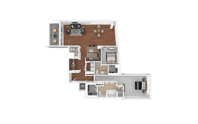 Floorplan - Cortland on McKinney