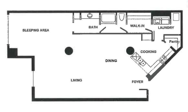 Floorplan - South Side On Lamar