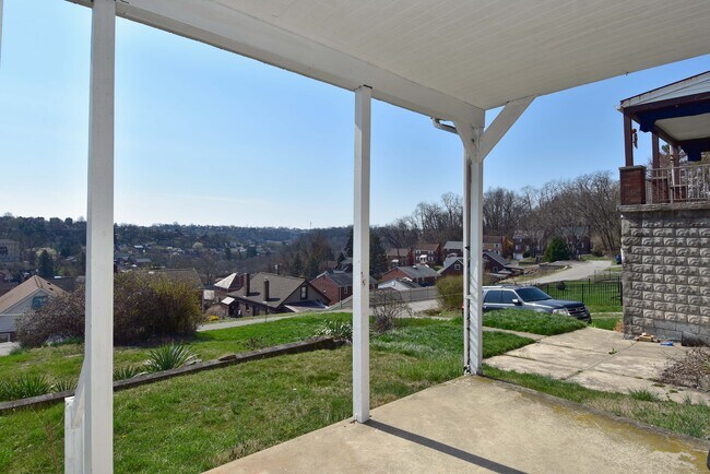 Even the basement porch has a scenic view - 121 Owendale Ave