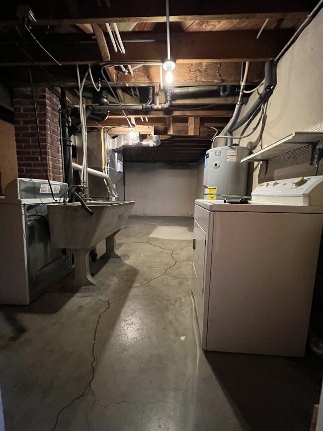 Laundry Room / Storage Area Downstairs - 5005 SE Woodward St