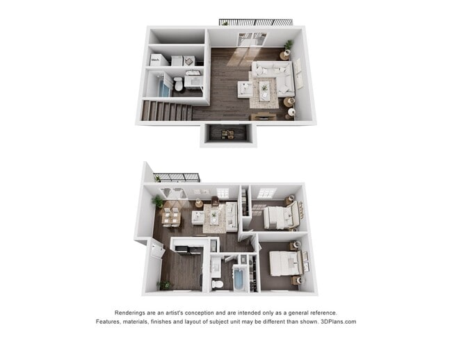 Floorplan - Townhomes by Corinth