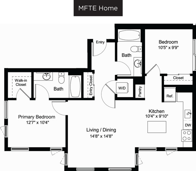 Floorplan - Chloe on Madison