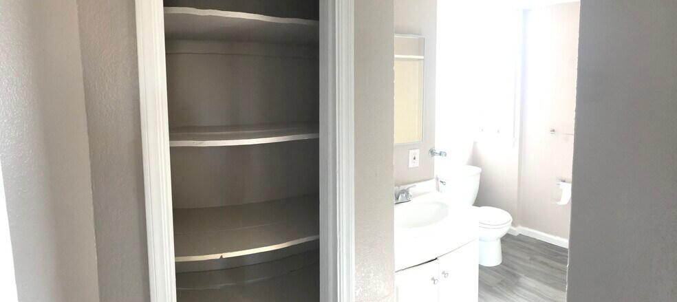 bathroom closet - 461 W 10th St