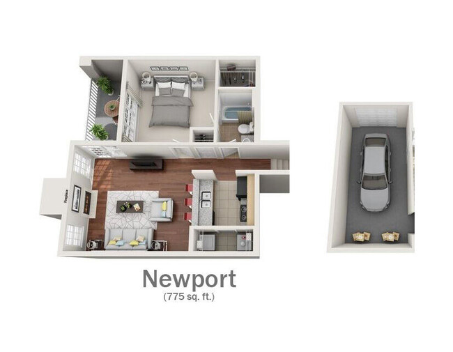 Floorplan - Stone Manor Apartments