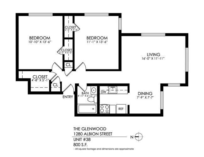 Floorplan - The Glenwood