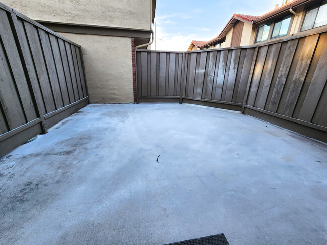 Spacious private patio for outdoor furniture/BBQ grill - 2040 Main St